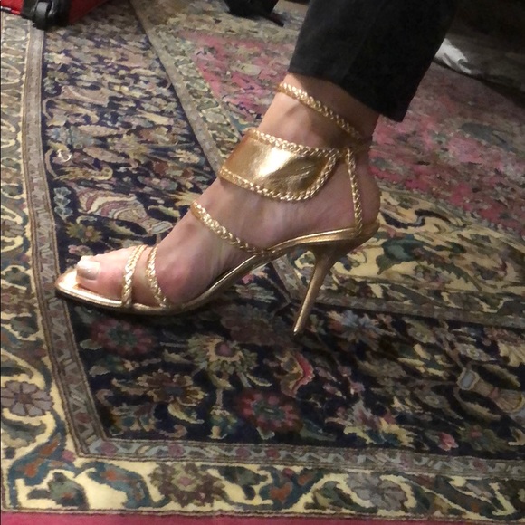 Never worn rose gold heels made in Italy - Picture 2 of 6
